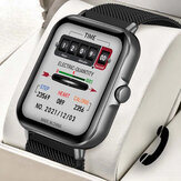 SENBONO GTS3 1.69 inch HD Full Touch شاشة اتصال بلوتوث Real-time Heart Rate Blood Pressure SpO2 Monitor أوضاع رياضية متعددة IP67 ضد للماء Smart Watch