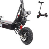 Motor elétrico de scooter de 1200W para rodas dianteiras/traseiras, substituição do motor do cubo para acessórios de scooter LAOTIE ES18 Lite de 10 polegadas.