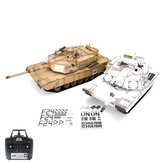 Heng Long 3918-1 7.0 US M1A2 1/16 2.4G RC टैंक युद्ध इन्फ्रारेड प्रक्षेप RTR वाहन धूम्रपान ध्वनि खिलौना मॉडल
