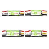 4X Racerstar RS30A 30A Blheli_S OPTO 2-4S ESC Support Oneshot42 Multishot for RC FPV Racing Drone