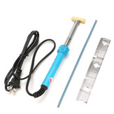 40W Soldering Iron w/ T-Tip Adapter Head and Rubber Cable Iron Soldering Tool Kit 
