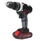 Drillpro 36V Cordless Lithium Electric Screwdriver Power Drill Driver Drilling Machine with Charger