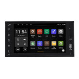 7 Polegadas para Android 8.1 1 + 16G Carro Rádio Estéreo MP5 Player Quatro Core 2DIN 2.5D WI-FI bluetooth GPS FM para Toyota Corolla