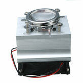 20-100 Вт LED Алюминиевый кронштейн отражателя вентилятора охлаждения радиатора 44 мм Объектив Комплект