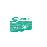SASTFOE Green Edition 128GB U3 Class 10 TF Micro Memory Card for Digital Camera MP3 TV Box Smartphone