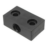 3 stuks T8 8mm leiding 2mm spoed T-draad POM trapezoïdale schroefmoer blok voor 3D-printer