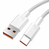 7A USB naar Type-C-kabel Ondersteunt 6A/7A Snel opladen gegevensoverdrachtsprotocol PVC-kernlijn 0,25M/1M/2M lang voor Huawei Mate 40Pro voor Xiaomi Mi12 voor Samsung Galaxy Z Fold 2