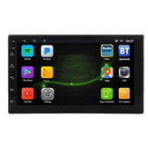 7 Inch 2 DIN voor Android 8.1 Auto Stereo Radio 1 + 16G Quad Core MP5-speler 2.5D Touchscreen WiFi GPS AM bluetooth