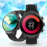Rogbid Brave 2 1.45 inch 412*412px HD Screen 4G+64G Android Smartwatch Infrared Body Temperature Monitor SIM Card WiFi GPS Positioning Dual Mode 4G-LTE Smart Watch Phone