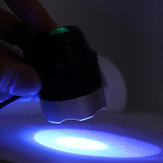 Alliage d'aluminium UV Adhésif de polymérisation de colle Lampe chauffante à l'huile verte Carte mère polyvalente Entretien de la puce BGA Violet LED