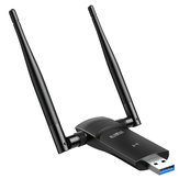 Scheda di rete wireless Gigabit iSigal AC1200 Adattatore WiFi USB dual band con antenna staccabile Ricevitore WiFi