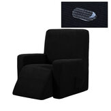 Recliner Chair Cover Non-slip Massage Sofa Cover Stretch Chair Seat  Protector Pure Color All-inclusive Elastic Seat Slipcover for Home Office