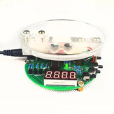 Kit de produção de balança eletrônica de microprocessador de chip único DIY 51