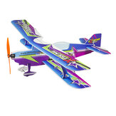 Dancing Wings Hobby PITTS 450mm Wingspan PP Foam Sport 3D Aerobatic Biplane Micro Indoor RC Airplane