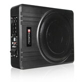Kuerl 10 Inch 600W Car Subwoofer Power Amplifier Under Seat Enclosed 68mm Ultra Thin Cast Aluminum Fuselage Bass Speaker