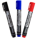 Caneta marcadora Deli S552 de grande capacidade para adicionar tinta, caneta oleosa de ponta larga, marcadores para marcação, caneta de escrita
