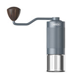 [EU/SA Direct] HiBREW G4 Moedor de Café Manual Portátil de Alta Qualidade, Moinho de Mão de Alumínio Com Armazenamento Visual de Grãos