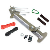 Pulsera de paracord DIY Máquina de tejido Kit de herramientas de metal trenzado de cuerda de paraguas Supervivencia al aire libre