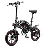 [EU Direct] DYU D3F 10Ah 36V 250W 14in Folding Moped Electric Bik…