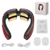 4D Elektryczny pulsacyjny masażer szyi szyjki macicy 12 trybów Urządzenie do łagodzenia bólu mięśni ramion i ramion