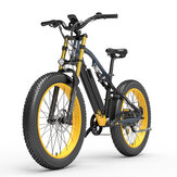 [EU DIRECT] LANKELEISI RV700 16Ah 48V 1000W Electric Bicycle 26inch 130km Mileage Range Max Load 150kg