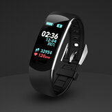 Bakeey C4pro Weer Muziekregeling Hartslag Bloeddruk Zuurstofmonitor Smart Watch
