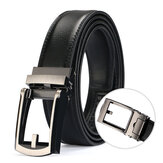 Uomo Outdoor Casual Leather Cintura Ago per manichino Cintura Fibbia automatica Cintura