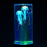 LED Night Light Jellyfish Tank Aquarium Style LED Lamp Sensory Autism Lamp LED Desk Lamp for Home Decoration