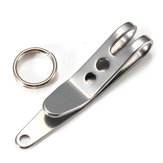 Xtools EDC Mini Clip Taschenlampe Geldhalter Schlüsselanhänger Clip mit Ring