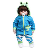 NPK 22 '' Frog Reborn Силиконовый Handmade Lifelike Baby Кукла Реалистичная новорожденная игрушка