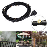6m Outdoor Cool Patio Misting System Fan Cooler Water Mist Gardenhouse Sprayer Hot