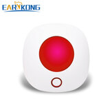 Беспроводная Wi-Fi маяк сирена EARYKONG 433 МГц с звуковой и световой сиреной 100 дБ для сигнальной системы