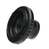Adaptador de soporte de lente de cámara de telescopio de metal de 1,25 pulgadas T-Ring para montura Nikon
