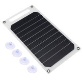 Excellway® 5V Портативное зарядное устройство мощностью 10 Вт Солнечная Панель Тонкий и легкое зарядное устройство USB Зарядное устройство Power Bank 