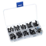 OCR TM 10 Value 180PCS Tactile Push Button Switch Micro Momentary Tact Assortment