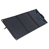 Painel solar dobrável KROAK K-SP05 150W 19,8V para uso externo, à prova d'água, portátil, com célula solar monocristalina superior, carregador de bateria solar para carro, camping e telefone