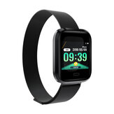 Bakeey M36 Milanese-Armband Metallgehäuse Blutdrucksauerstoffnachricht Anruf Ansicht Sportmodus Smart Watch