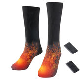 3V pamut fűtött zokni sport sízokni téli téli melegítő elektromos melegítő zokni akkumulátorral működő melegítő zokni