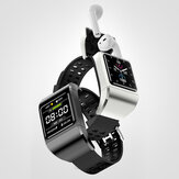 G36Pro 2 em 1 Fone de Ouvido TWS bluetooth 5.0 com Monitoramento de Frequência Cardíaca Fitness Tracker Smartwatch