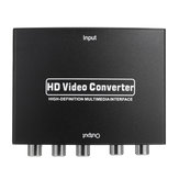 Conversor de áudio e vídeo SD-020 1080P HD para RGB Componente 5RCA YPbPr Vídeo R/L Adaptador de TV PC