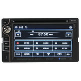 6.touch screen impianto stereo con lettore CD lettore di DVD Radio MP3 da 2 pollici in plancia con la funzione Bluetooth