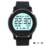 Relógio inteligente F68 Bluetooth com monitor de frequência cardíaca no pulso, tela sensível ao toque, relógio esportivo à prova d'água IP67 para Android e IOS