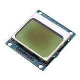 Module d'affichage d'écran LCD 5110 compatible avec LCD 3310, compatible SPI, 3 pièces