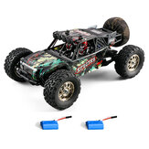 HBX 16886 1/14 4WD 2.4G RC Car Off Road Desert Truck Brushed Vehicle Models Full Proportional Control Two Battery