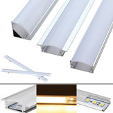 Uchwyt kanału aluminiowego 30CM do listwy LED Rigid Strip Light Bar pod szafką