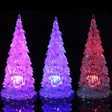 Bunte LED Mini Crystal Light Weihnachtsbaum Weihnachtsdekoration