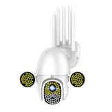 Guudgo 172 LED 1080P 2MP IP Κάμερα Εξωτερικού Χώρου Ταχύτητα Dome Ασύρματο Wifi Ασφαλεία IP66 Αδιάβροχη Κάμερα 360 ° Pan Tilt Zoom IR Δίκτυο Επιτήρηση CCTV