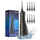 Fairywill FW-5020E Water Flossers 300ML Oral Irrigator Rechargeable Portable 3 Cleaning Mode Dental Water Tank Waterproof Teeth Cleaner