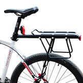 BIKIGHT Support De Bicyclette De Vélo Vélo Arrière Dossier Arrière Porte-bagages Étagère À Libération Rapide Bagages Protéger Sac  