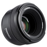 Yongnuo YN50mm 50MM F1.8 Großes Blendenautomatik-AF-Objektiv für Canon DSLR-Kamera